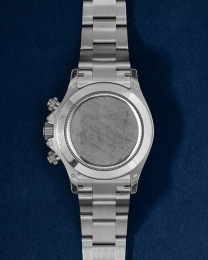 Rolex Daytona 116509 Aftermarket Rainbow White Gold Watch | Grand Caliber Dallas