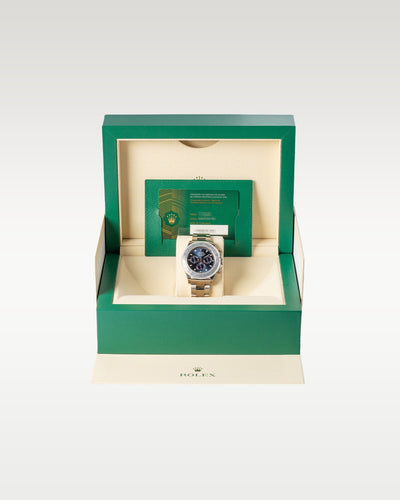 White Gold Rolex Daytona Blue Dial 116509 | Grand Caliber DFW, Texas