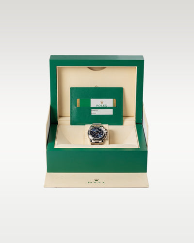 White Gold Blue Rolex Daytona 116509 | Grand Caliber Watches