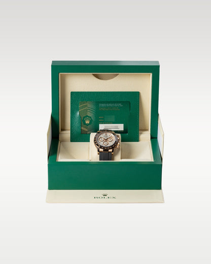 Rose Gold Rolex Daytona 116515LN Oysterflex Strap | Grand Caliber Watches