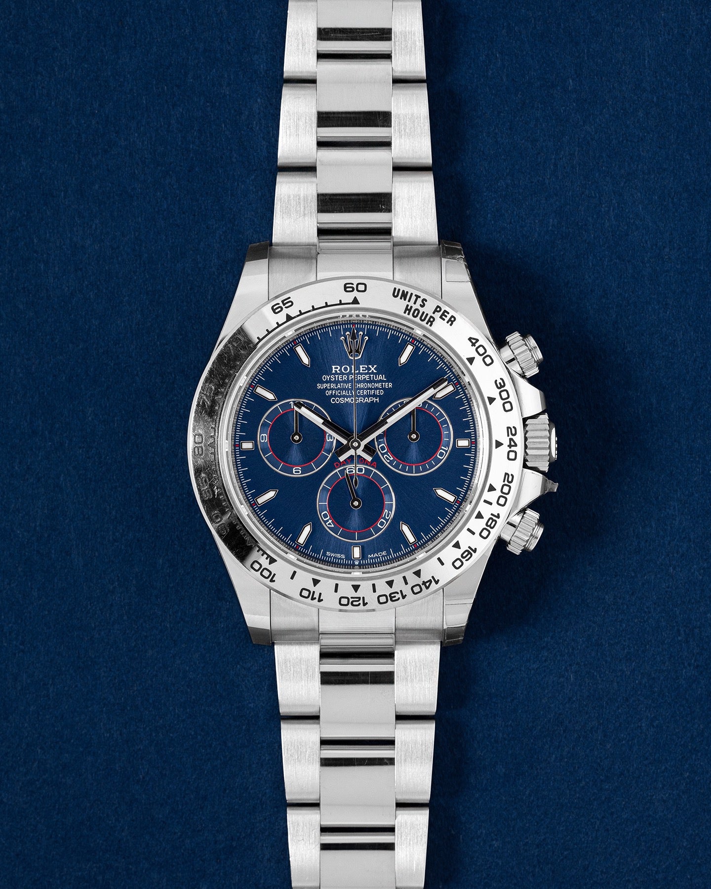 White Gold Rolex Daytona 126509 | Grand Caliber Watches DFW