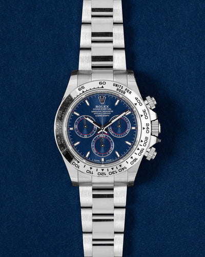 White Gold Rolex Daytona 126509 | Grand Caliber Watches DFW