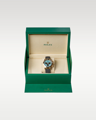 New Turquoise Rolex Daytona 126518LN | Grand Caliber Dallas, Texas