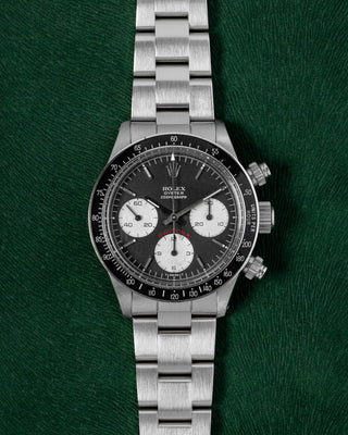 Rolex Daytona Black Dial Aluminum Bezel 6263