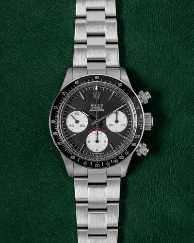 Rolex Daytona Black Dial Aluminum Bezel 6263