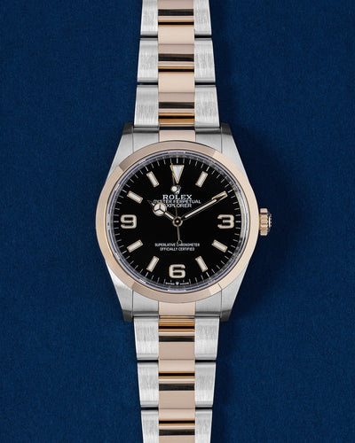 Two Tone Rolex Explorer 36 124273 | Grand Caliber Dallas, TX