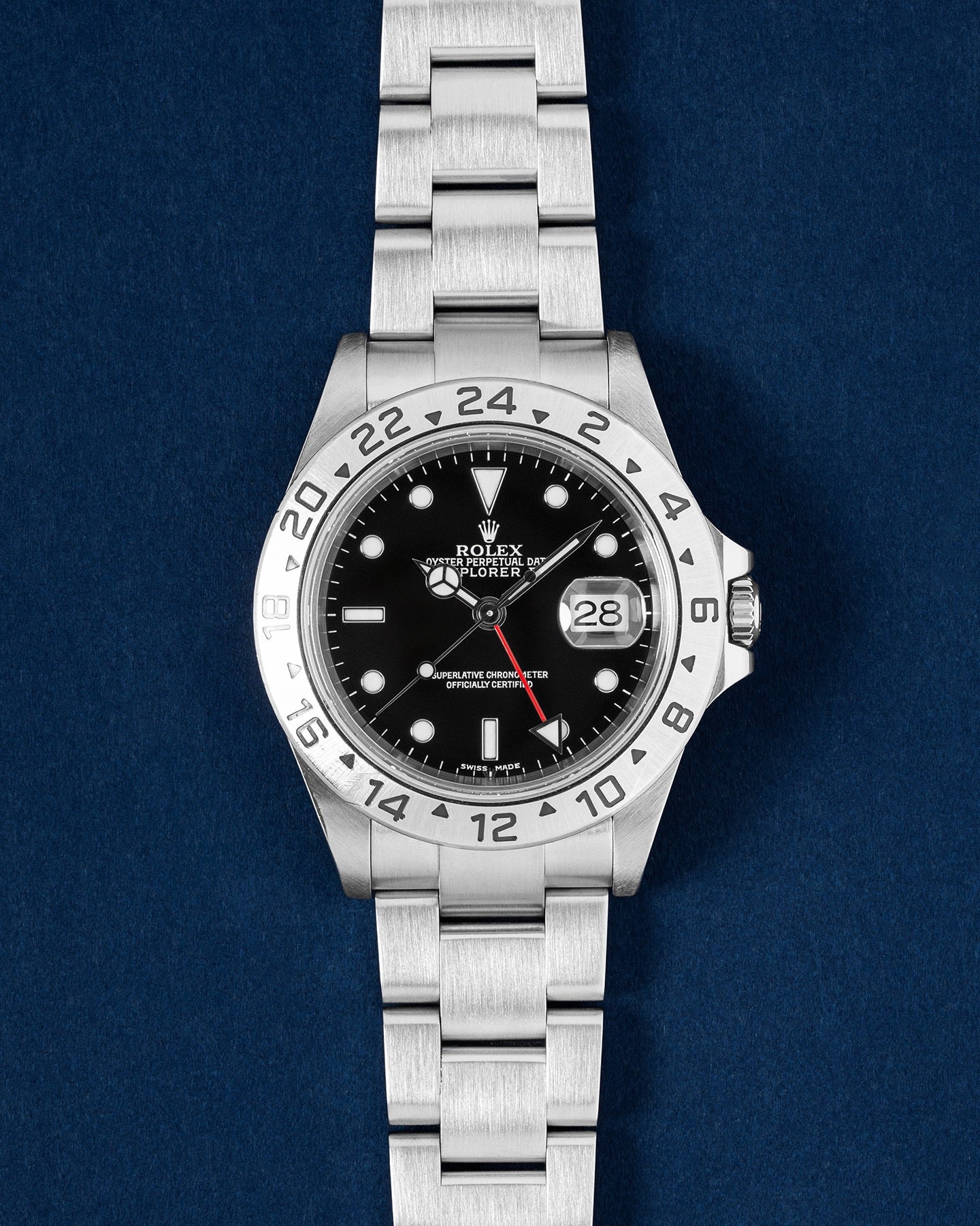 2003 Rolex Explorer II 16570 | Grand Caliber Watches Dallas