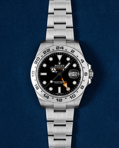 Black Dial Rolex Explorer II 216570 | Grand Caliber Watches for men