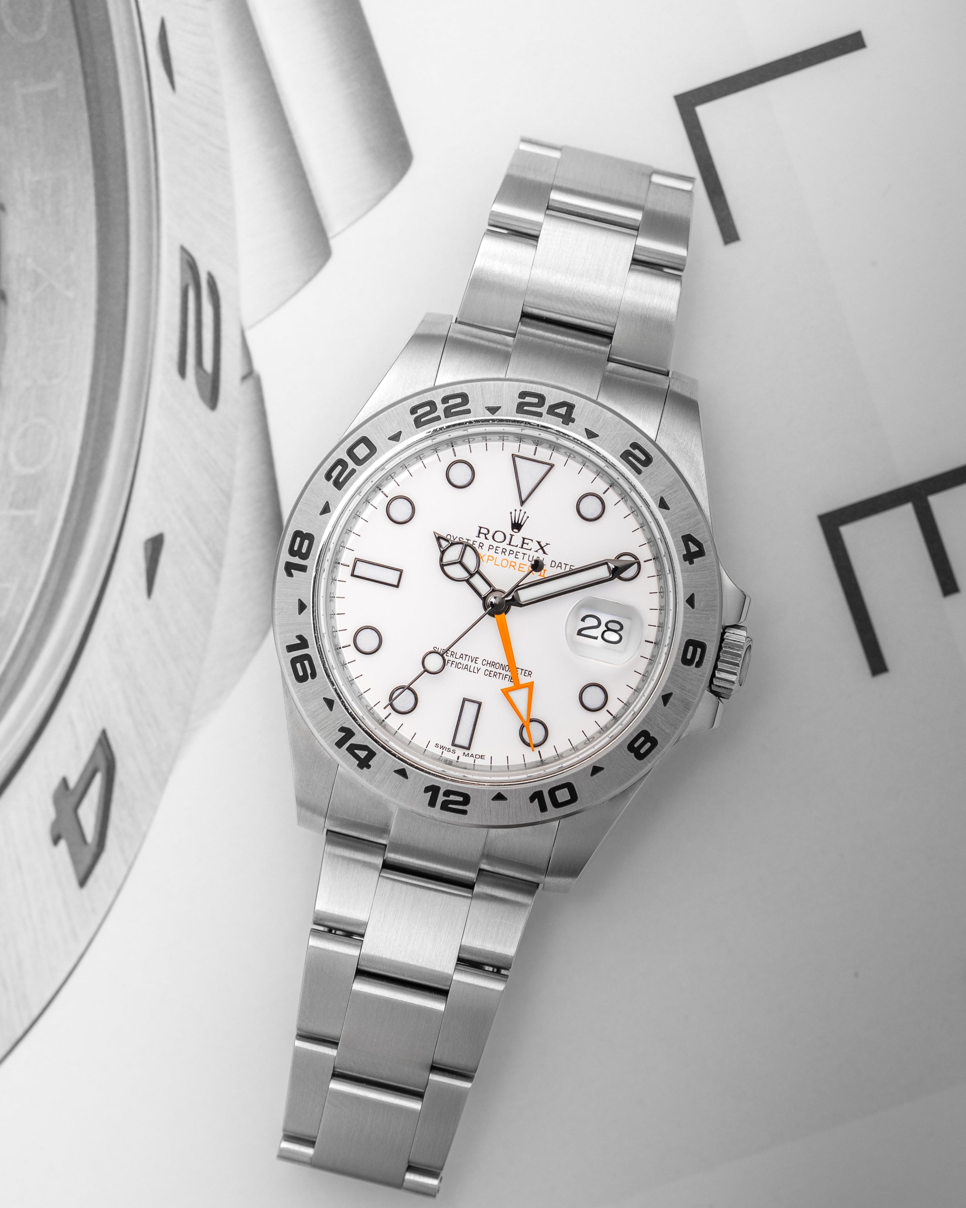 Rolex Explorer II 216570 at Grand Caliber | Dallas Watch Store 