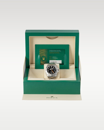 Black Dial Rolex Explorer II 226570 | Grand Caliber Watches USA