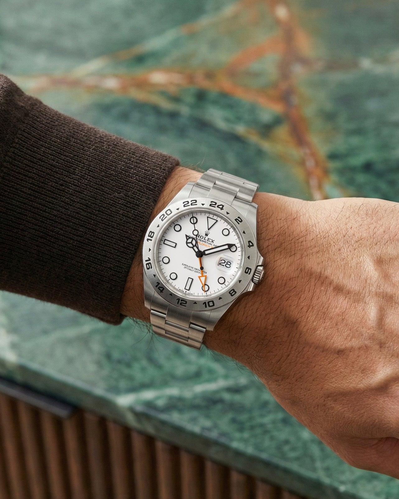 Rolex Explorer II Polar White 226570 | 2025 Rolex – Grand Caliber