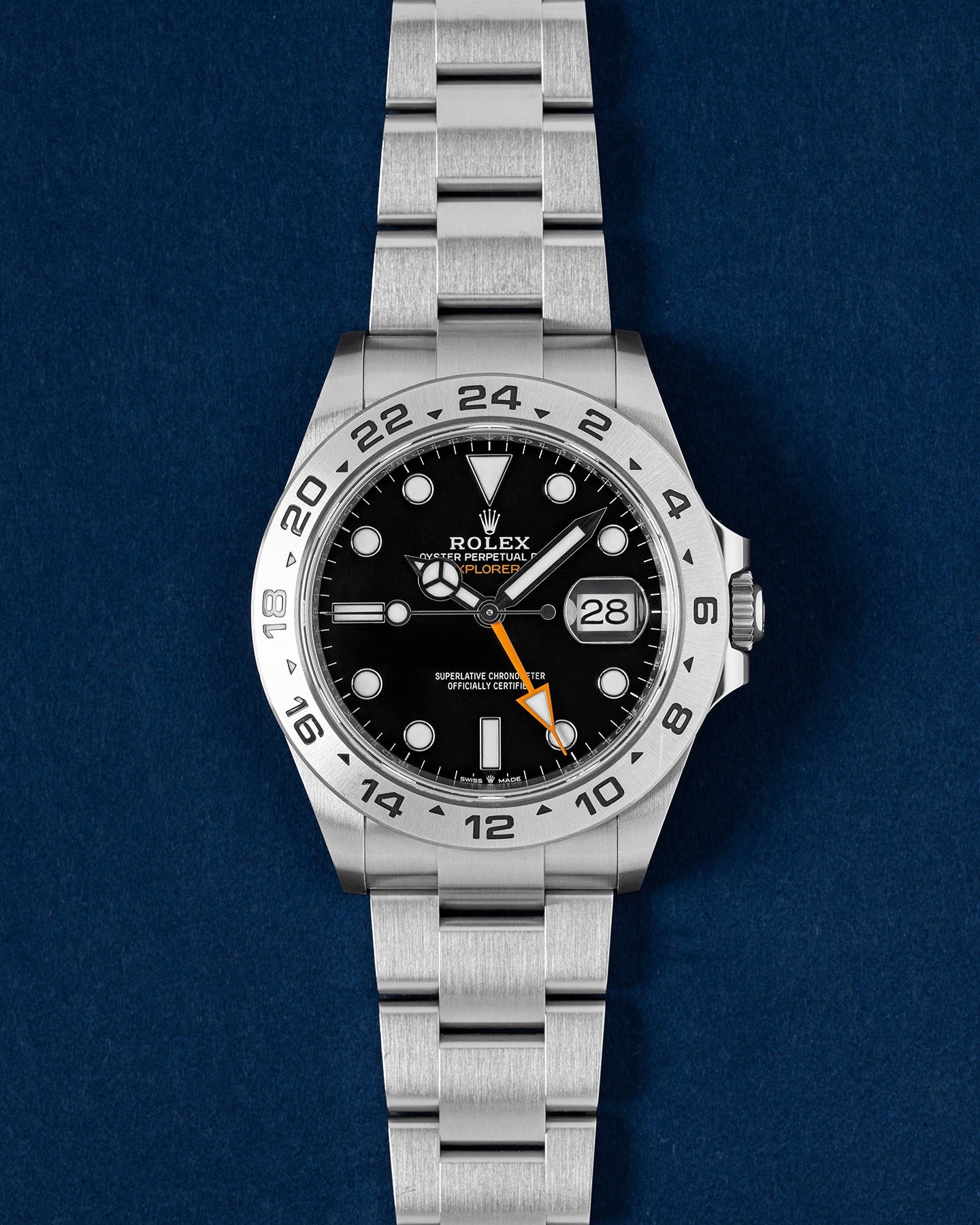 Black Dial Rolex Explorer II 226570 | Grand Caliber Watches USA