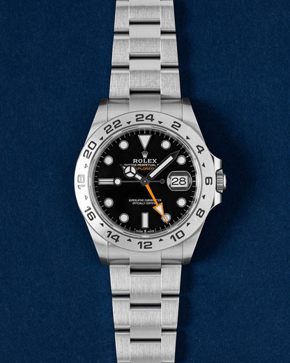 Black Dial Rolex Explorer II 226570 | Grand Caliber Watches USA