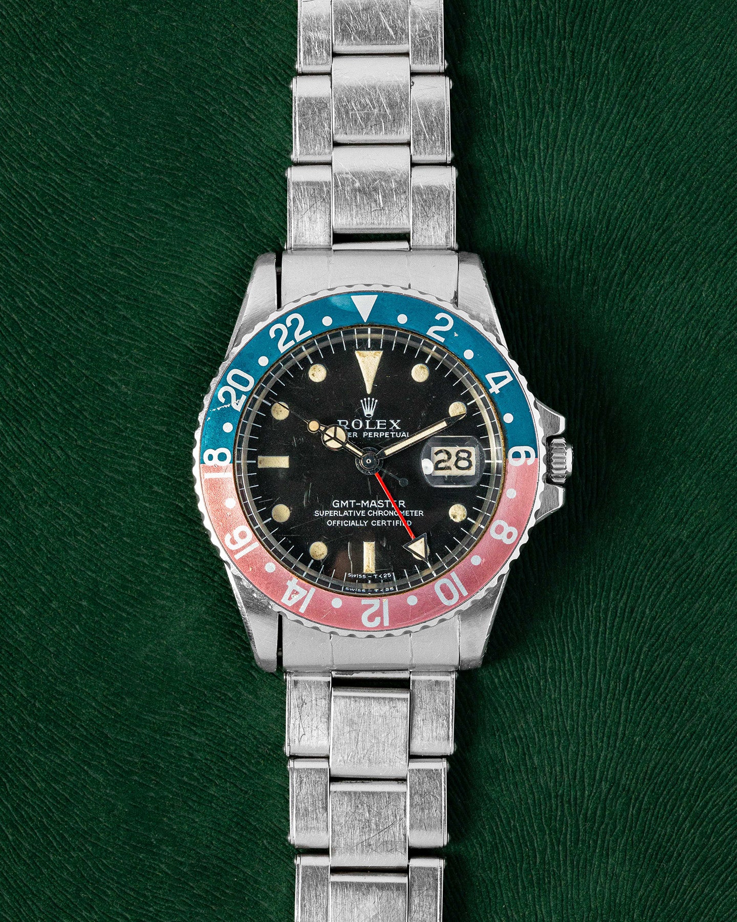 1969 Rolex GMT-Master Black Dial 1675