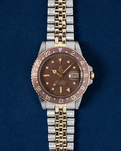 1977 Root Beer Rolex GMT-Master 1675 | Grand Caliber Vintage Watches TX