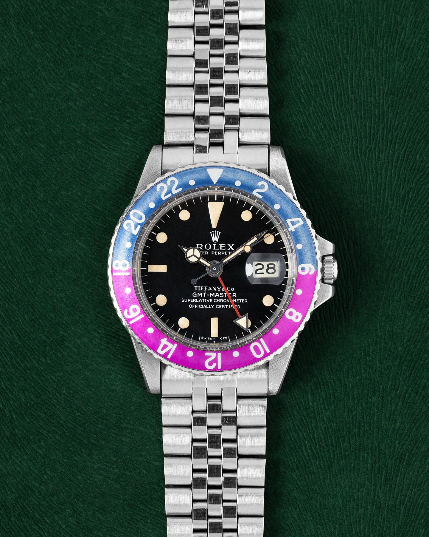 Black Tiffany & Co. Rolex GMT-Master 1675 | Grand Caliber Texas