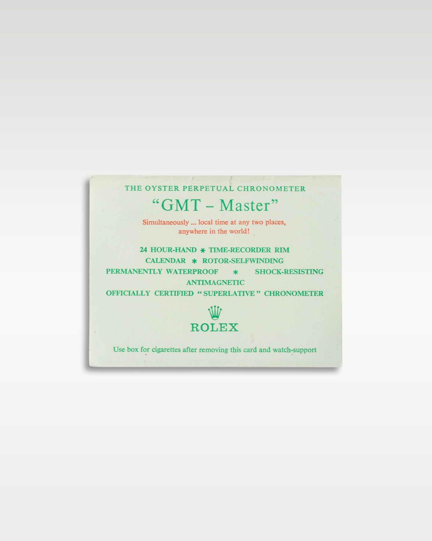 Rolex GMT-Master 1675