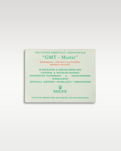 Rolex GMT-Master 1675