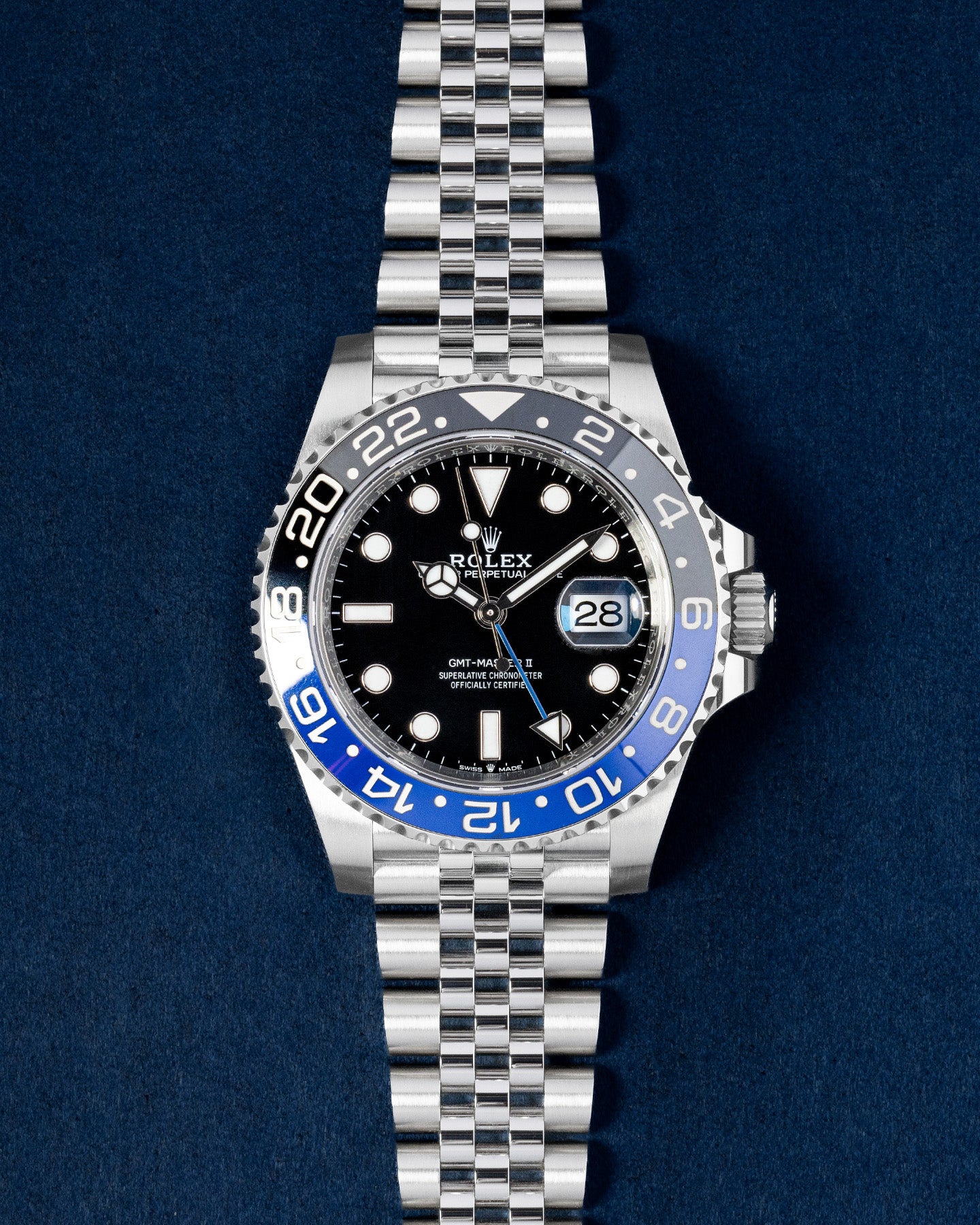 2023 Rolex GMT Master II Batgirl 126710BLNR Watch at Grand Caliber Dallas