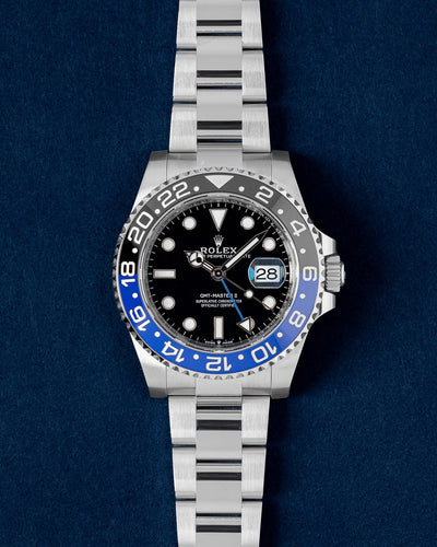 New 2025 Batman Rolex GMT-Master II 126710BLNR | Grand Caliber Watches