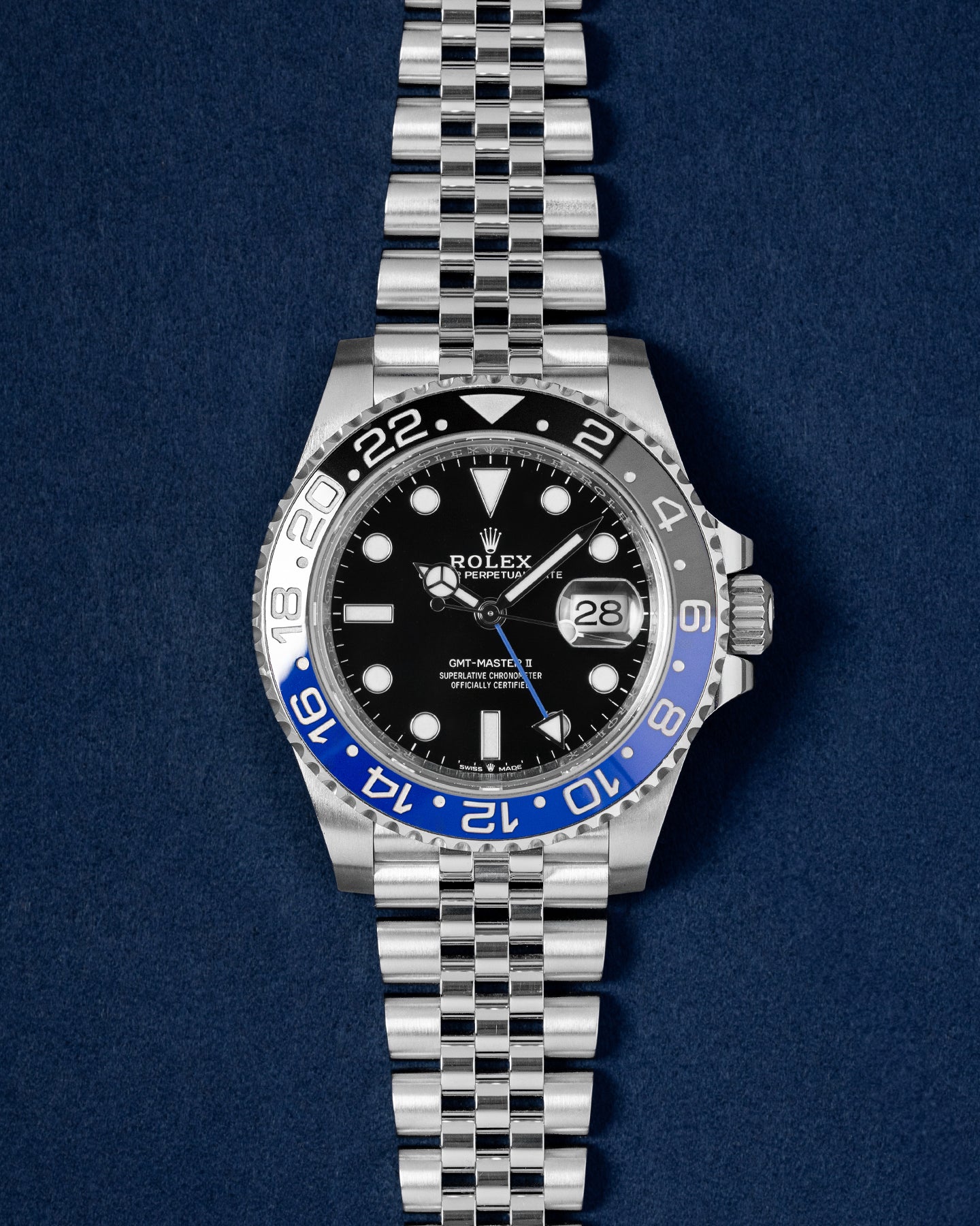 GMT Master II 126710BLNR Batgirl Rolex Watch | Grand Caliber Dallas Texas