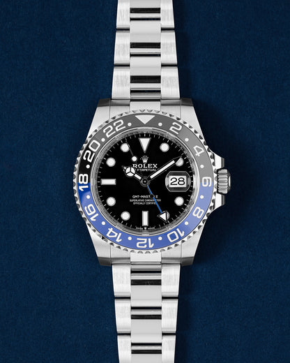 Batman Rolex GMT-Master II 126710BLNR | Grand Caliber Watches
