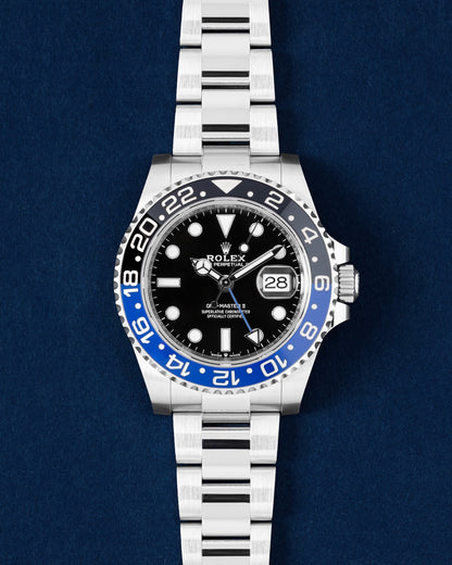 2022 Batman Rolex GMT-Master II 126710BLNR | Grand Caliber Watches