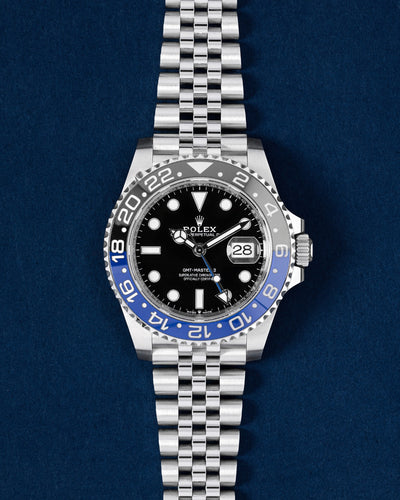 Batgirl Rolex GMT-Master II 126710BLNR | Grand Caliber Watches