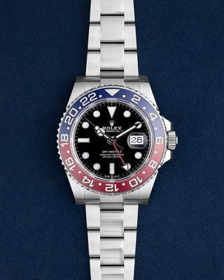 Stainless Steel 2022 Rolex GMT-Master II 126710BLRO Pepsi 