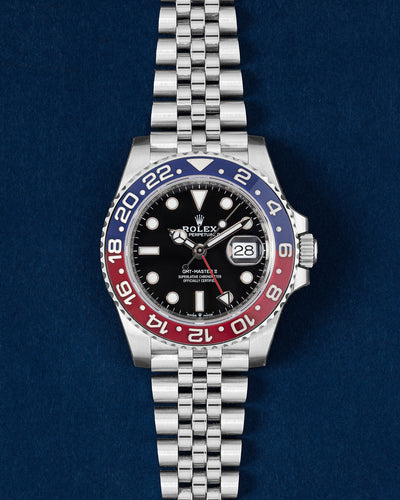Pepsi Jubilee Rolex GMT-Master II 126710BLRO | Grand Caliber Watches