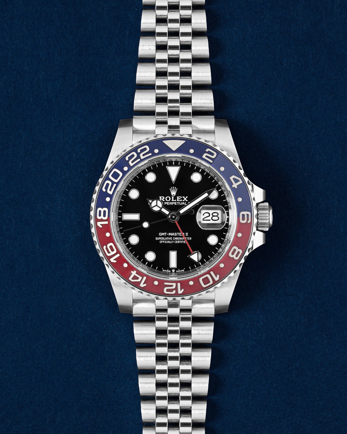 Pre Owned Pepsi Rolex GMT-Master II 126710BLRO 2024 – Grand Caliber