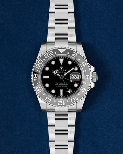 2025 New Rolex GMT-Master II 126710GRNR | Grand Caliber USA