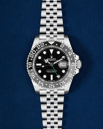 New Bruce Wayne Rolex GMT-Master II 126710GRNR | Grand Caliber Watches