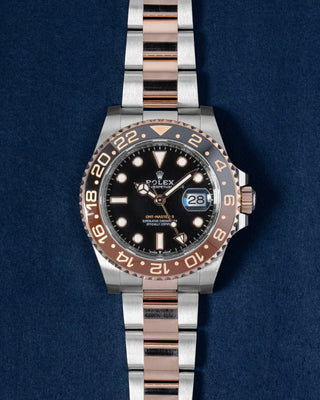 Everose Rolesor Rolex GMT Master II 126711CHNR Root Beer Watch | Grand Caliber Texas