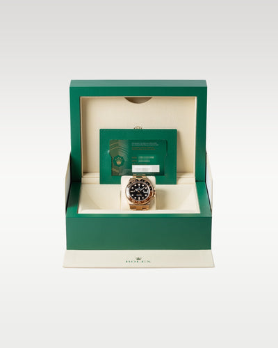 Rolex, GMT-Master II 126715CHNR, Root Beer 18k Everose Gold | Grand Caliber