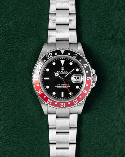 2003 GMT-Master II 16710 Red and Black Coke Rolex Watch | Grand Caliber Dallas