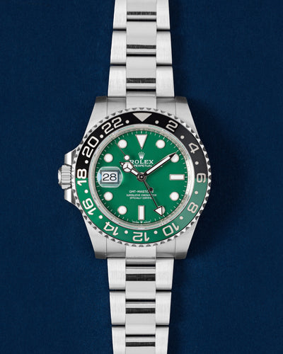 Rolex Sprite Green Dial GMT-Master II 126729VTNR | Grand Caliber Watches