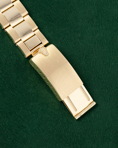 40mm Yellow Gold Bronze "Nipple" Dial Rolex GMT Master 1675 Watch at Grand Caliber