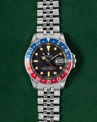 1973 Rolex GMT Master 1675 Pepsi Vintage Watch | Grand Caliber Dallas