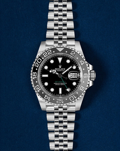 Preowned Rolex GMT Master II 126710GRNR | Grand Caliber Watches