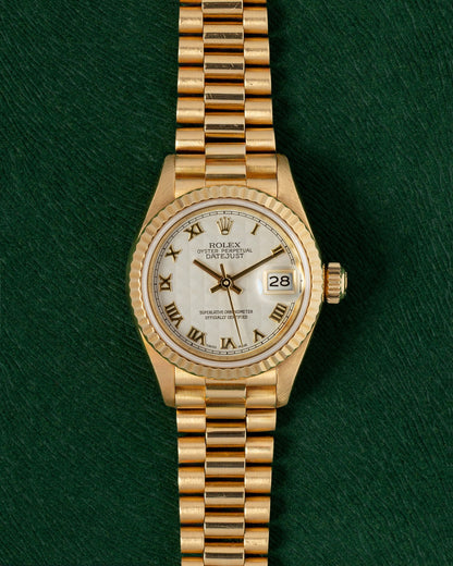 Yellow Gold Rolex Lady-Datejust 26 69178 | Grand Caliber Dallas