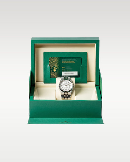 Brand new 2026 Rolex Land-Dweller 40 127334 complete full set presentation with its original green luxury box and papers