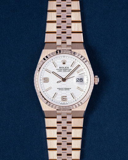Rose Gold Rolex Land Dweller 36 127235 | Grand Caliber Watches