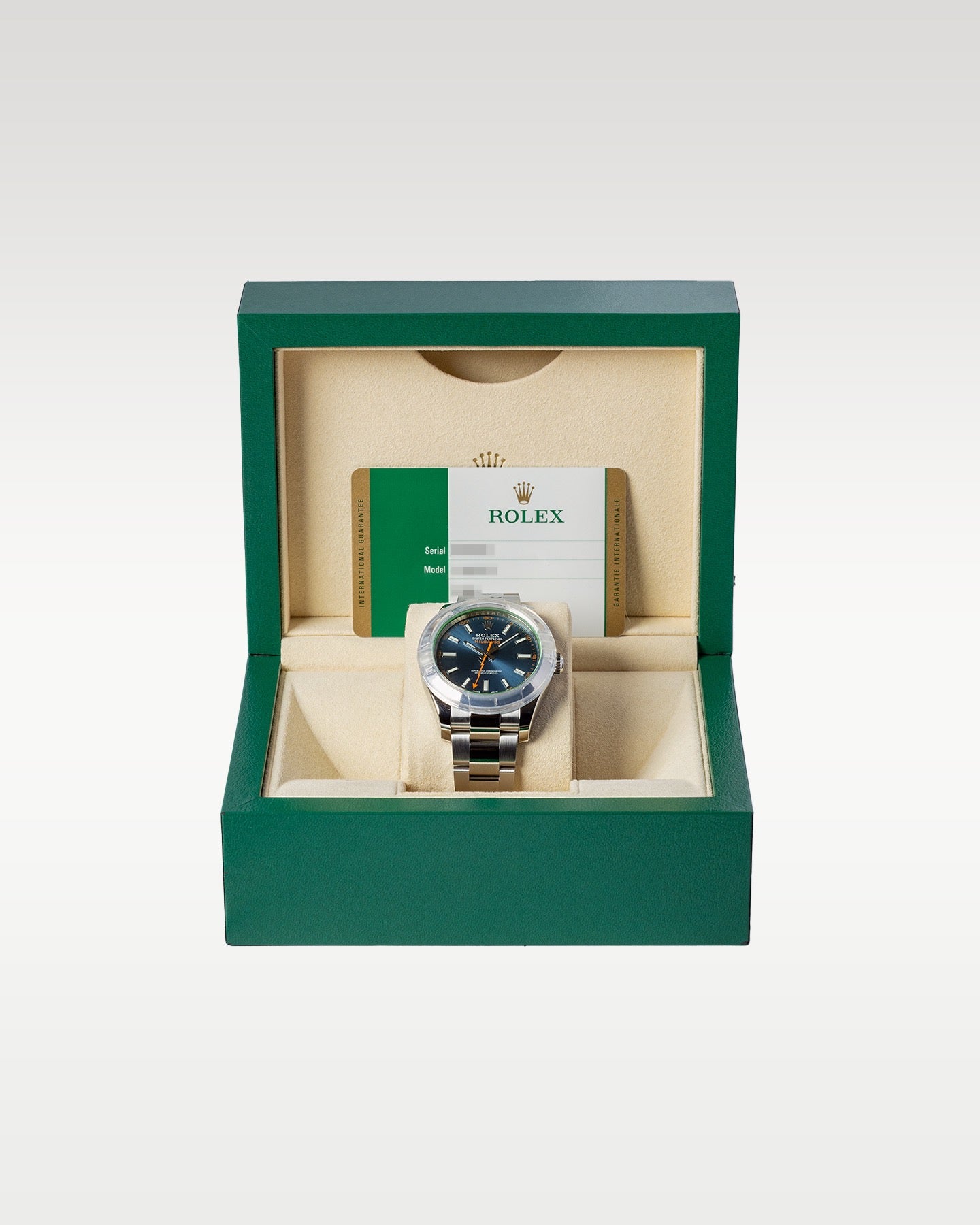 "Z-Blue" Dial Rolex Milgauss 116400GV | Grand Caliber DFW