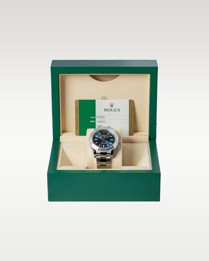 "Z-Blue" Dial Rolex Milgauss 116400GV | Grand Caliber DFW