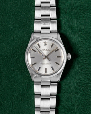 34mm Stainless Steel Rolex Oyster Perpetual 1002 Watch at Grand Caliber