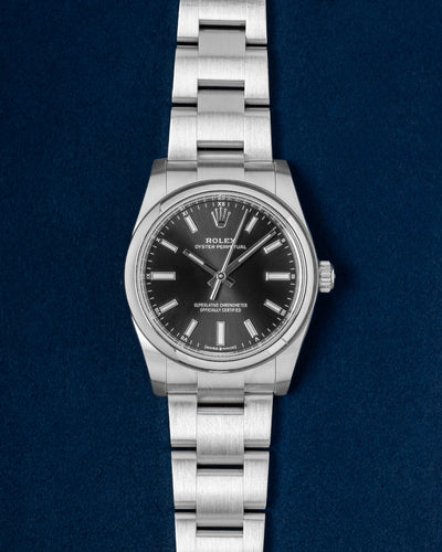 Rolex Oyster Perpetual Black Dial 124200