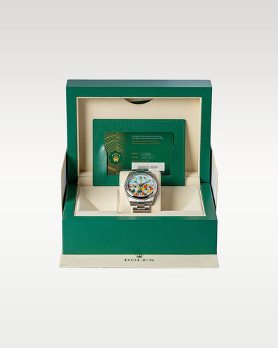 Celebration Dial Rolex Oyster Perpetual 124300 | Grand Caliber Watches