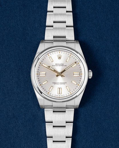 2024 Silver Rolex Oyster Perpetual 124300 | Grand Caliber Dallas, TX
