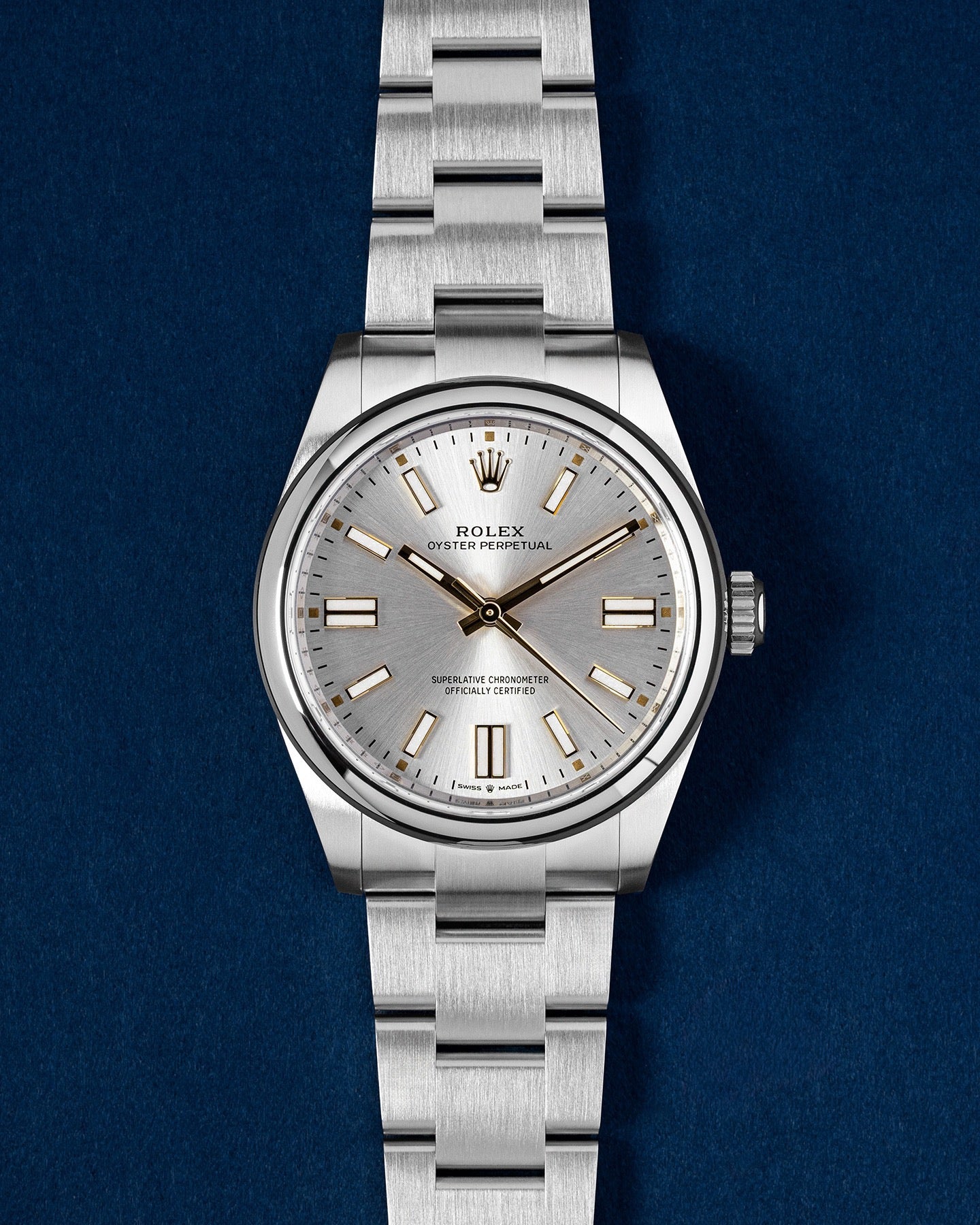 2025 New Rolex Oyster Perpetual Silver Dial 134300 | Grand Caliber USA